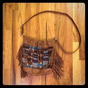 JOURNEE pattern leather bag